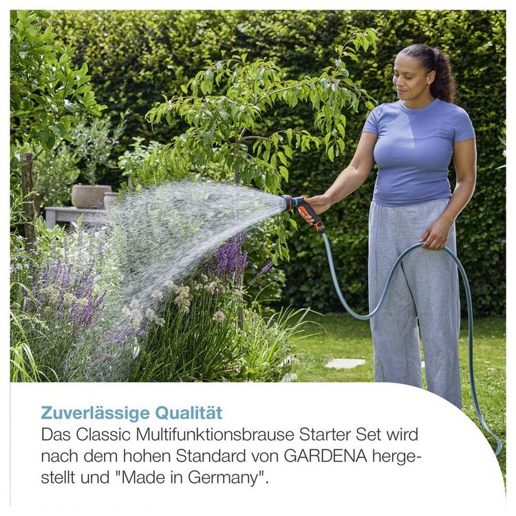 Produktbild: GARDENA 18372-20 Classic Multifunktionsbrause Starter Set Gartenbrause