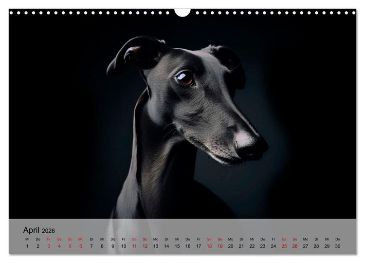 Produktbild: Black is beautiful (Wandkalender 2026 DIN A3 quer), CALVENDO Monatskalender
