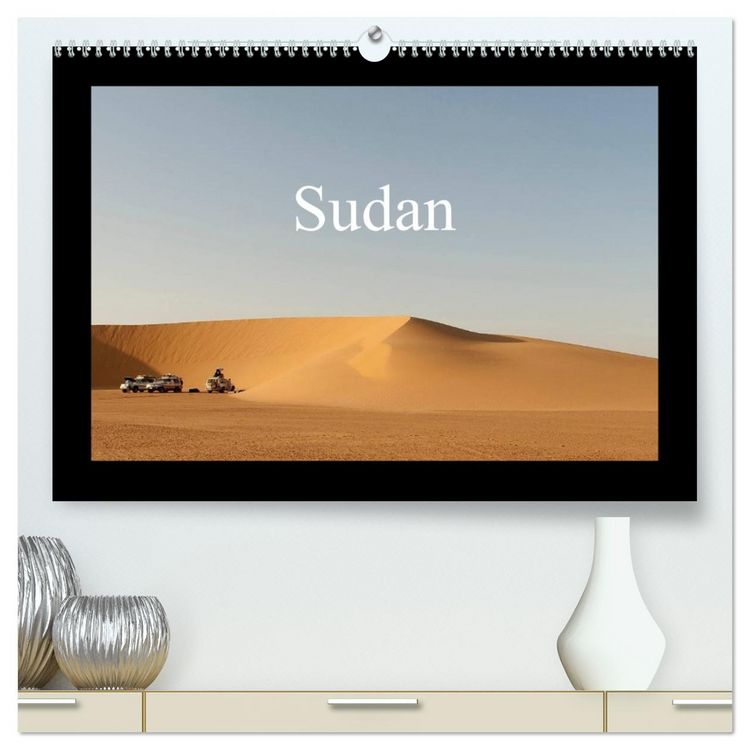 Produktbild: Sudan (hochwertiger Premium Wandkalender 2026 DIN A2 quer), Kunstdruck in Hochglanz