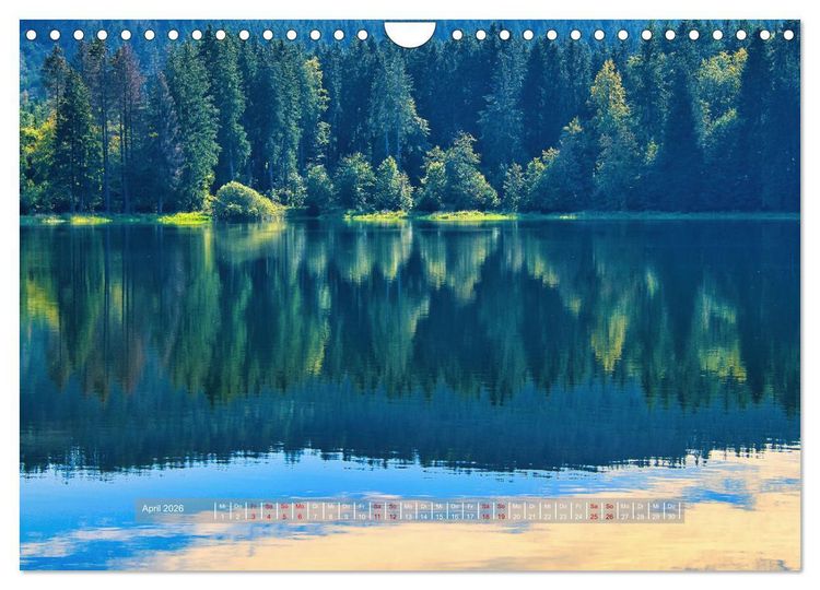 Produktbild: Th&uuml;ringer Traumlandschaften (Wandkalender 2026 DIN A4 quer), CALVENDO Monatskalender