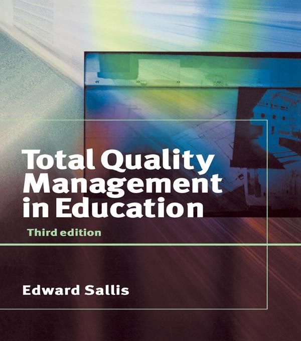 Produktbild: Total Quality Management in Education