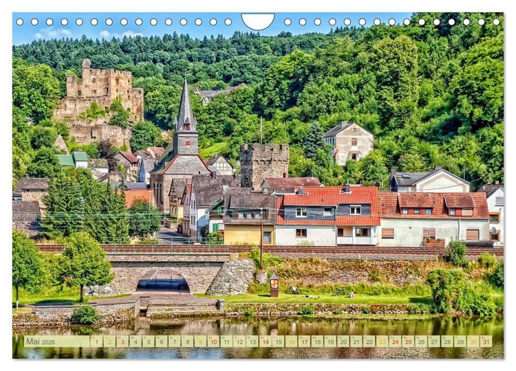 Produktbild: Bezauberndes Lahntal (Wandkalender 2026 DIN A4 quer), CALVENDO Monatskalender