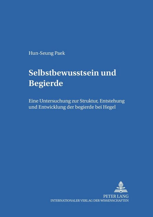 Produktbild: Selbstbewu&szlig;tsein und Begierde