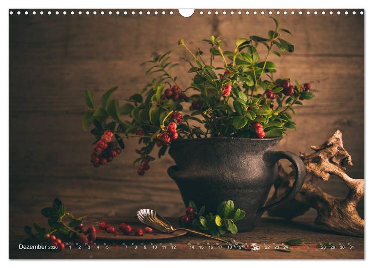 Produktbild: Beeren und Co. Stillleben (Wandkalender 2026 DIN A3 quer), CALVENDO Monatskalender