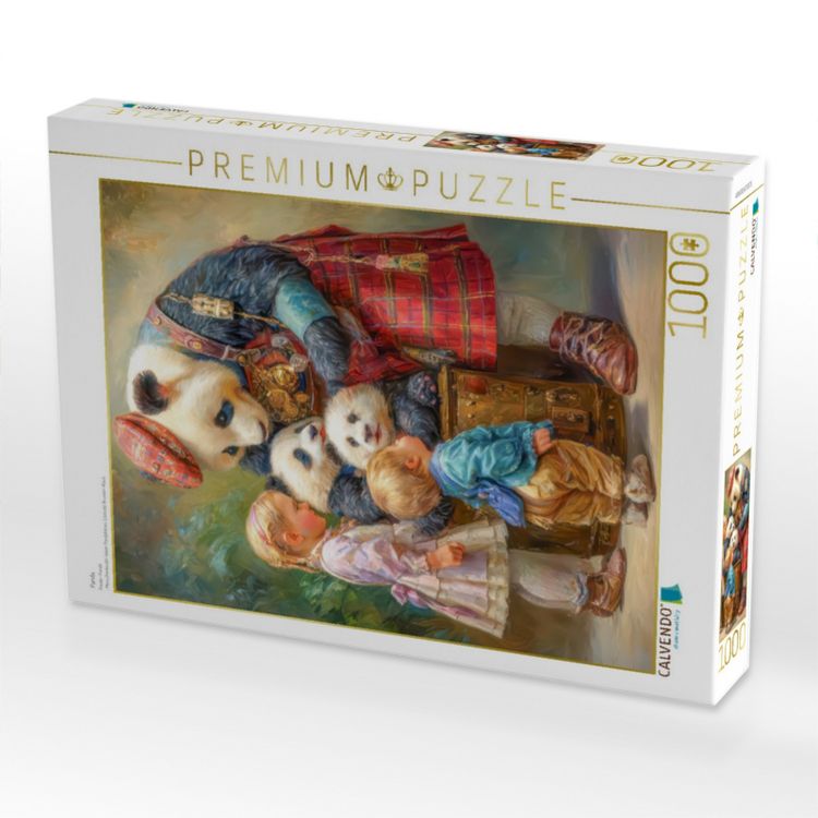 Produktbild: CALVENDO Puzzle Panda | 1000 Teile Lege-Gr&ouml;&szlig;e 64x48cm Foto-Puzzle f&uuml;r gl&uuml;ckliche Stunden