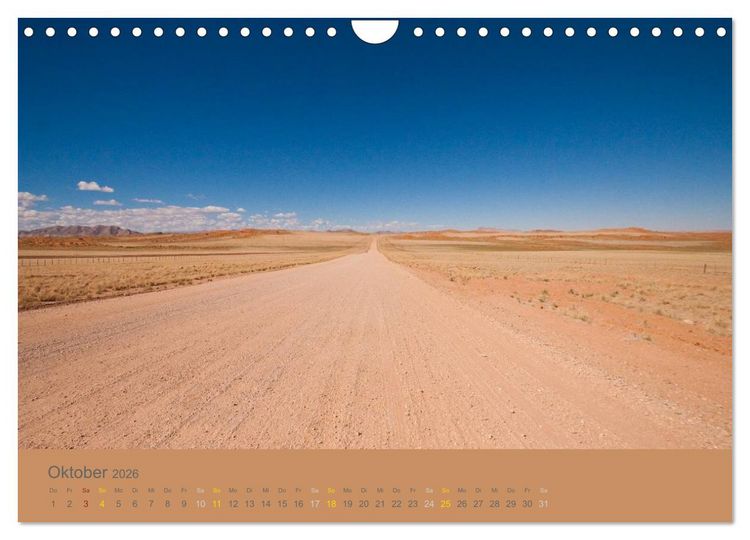 Produktbild: Afrika Impressionen. NAMIBIA - S&Uuml;DAFRIKA - BOTSWANA (Wandkalender 2026 DIN A4 quer), CALVENDO Monatskalender