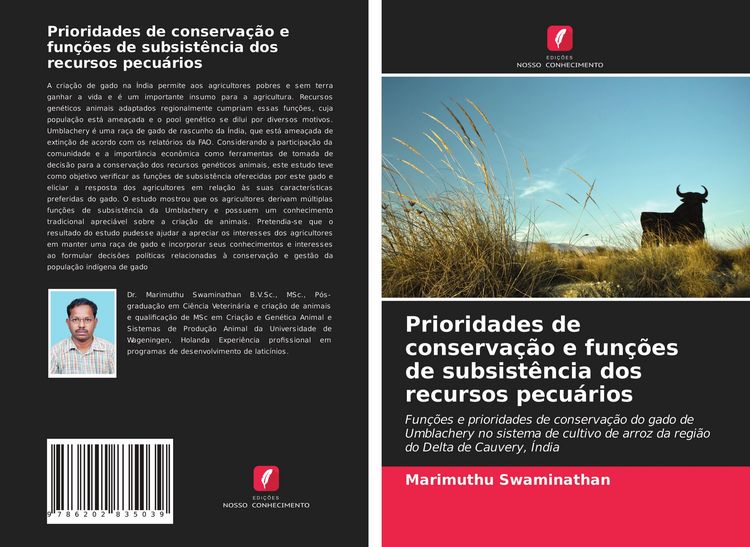 Produktbild: Prioridades de conserva&ccedil;&atilde;o e fun&ccedil;&otilde;es de subsist&ecirc;ncia dos recursos pecu&aacute;rios