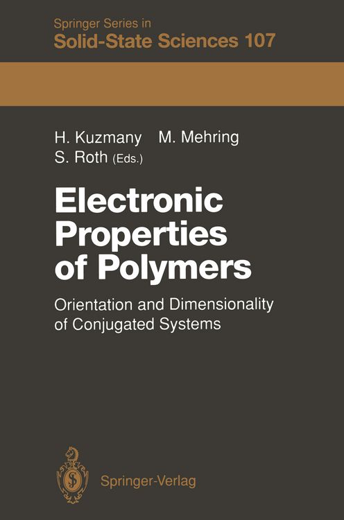 Produktbild: Electronic Properties of Polymers