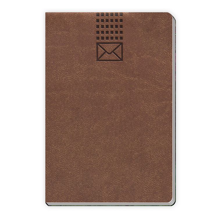 Produktbild: Tr&ouml;tsch Adressbuch Soft Touch Mini Braun