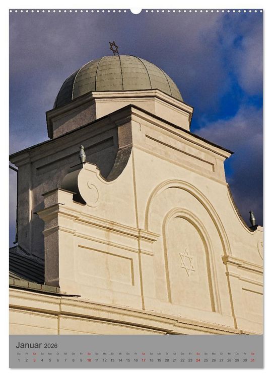 Produktbild: Judentum im Baltikum (hochwertiger Premium Wandkalender 2026 DIN A2 hoch), Kunstdruck in Hochglanz