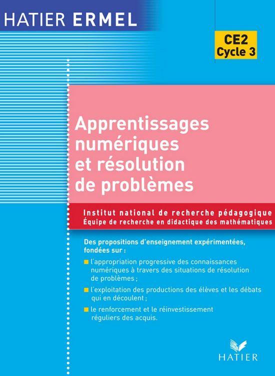 Produktbild: Ermel - Apprentissages num&eacute;riques et r&eacute;solution de probl&egrave;mes CE2
