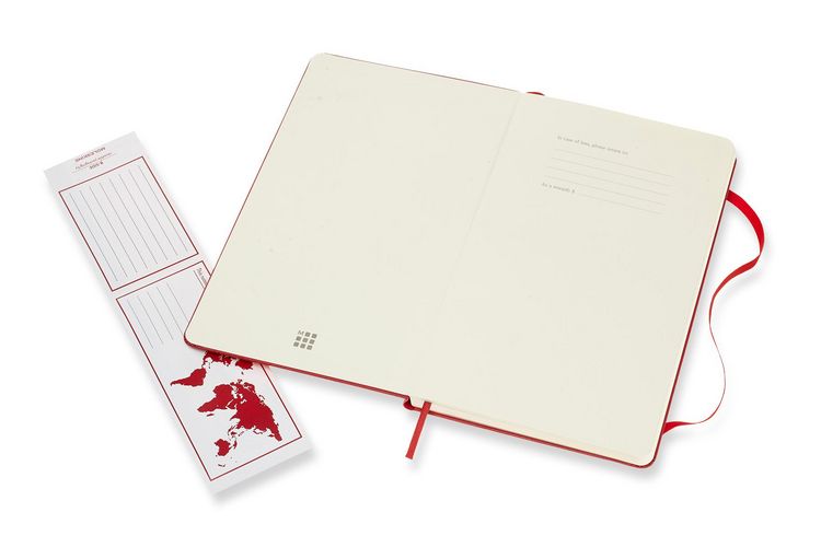 Produktbild: Moleskine Notizbuch Large/A5, Punktraster, Hard Cover, Scharlachrot