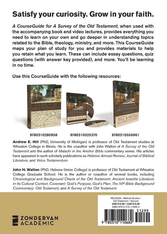 Produktbild: A CourseGuide for A Survey of the Old Testament