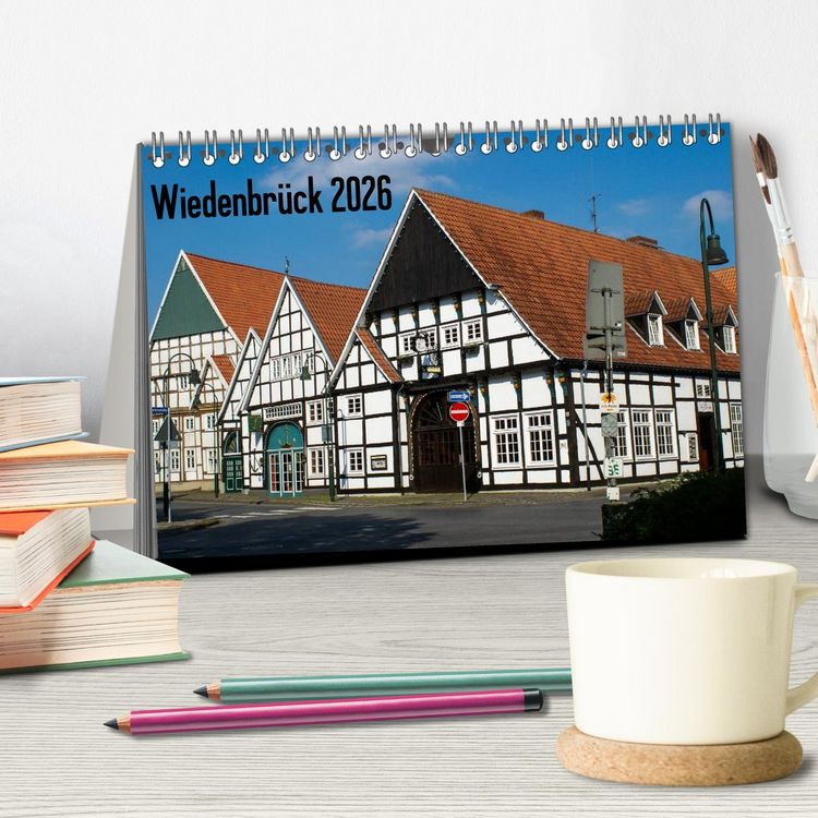 Produktbild: Wiedenbr&uuml;ck 2026 (Tischkalender 2026 DIN A5 quer), CALVENDO Monatskalender