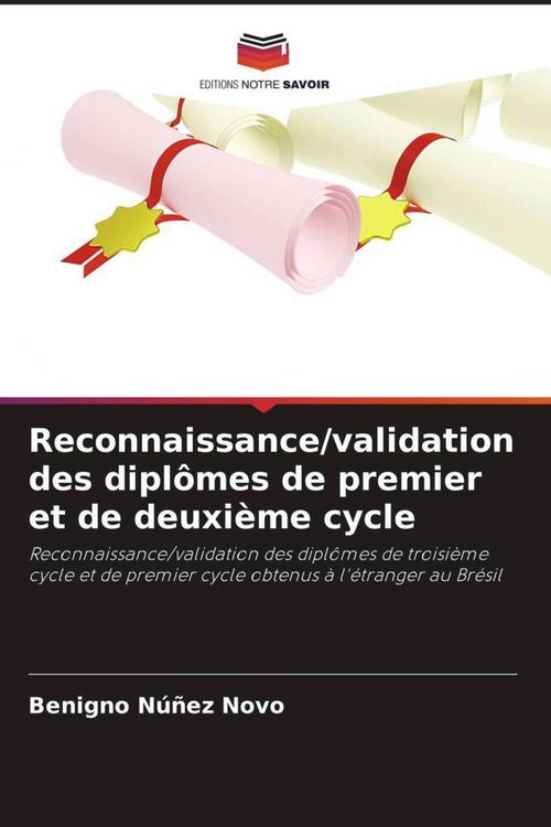 Produktbild: Reconnaissance/validation des dipl&ocirc;mes de premier et de deuxi&egrave;me cycle