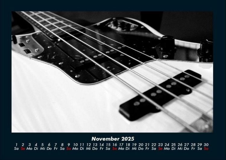 Produktbild: Musik 2025 Fotokalender DIN A4