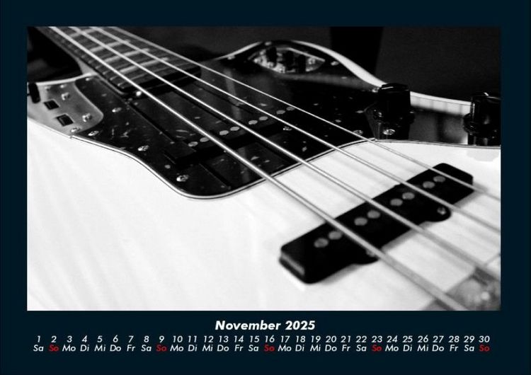 Produktbild: Musik 2025 Fotokalender DIN A4