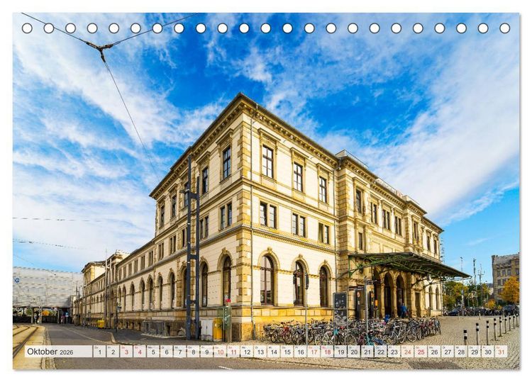 Produktbild: Chemnitz Impressionen (Tischkalender 2026 DIN A5 quer), CALVENDO Monatskalender