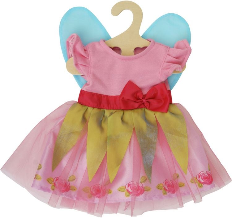 Produktbild: Puppenkleid ''Prinzessin Lillifee'' mit pinker Schleife, Gr. 35-45 cm