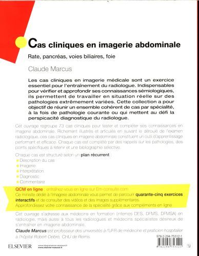 Produktbild: Cas cliniques en imagerie abdominale