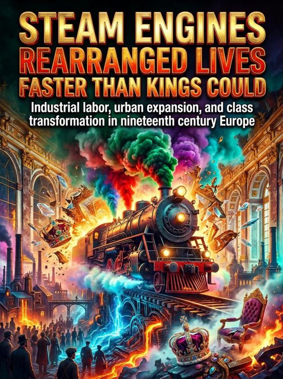 Produktbild: Steam Engines Rearranged Lives Faster Than Kings Could