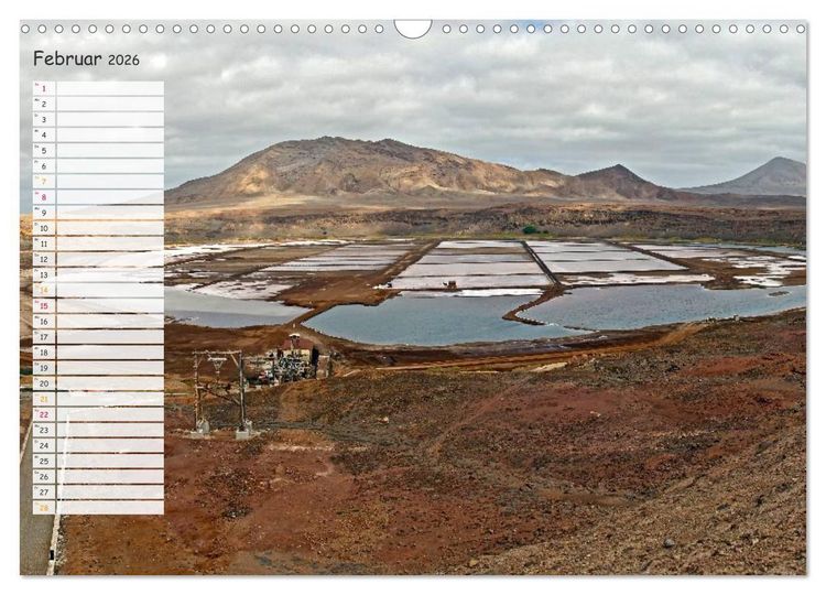 Produktbild: Kapverdische Inseln - Insel Sal (Wandkalender 2026 DIN A3 quer), CALVENDO Monatskalender
