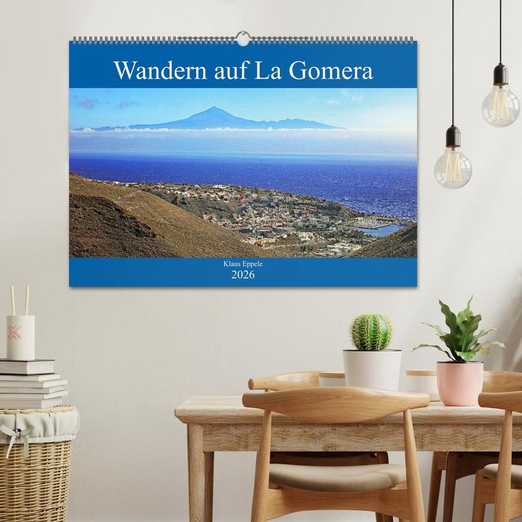 Produktbild: Wandern auf La Gomera (Wandkalender 2026 DIN A2 quer), CALVENDO Monatskalender