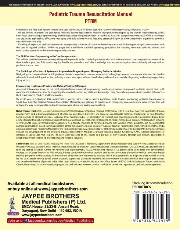Produktbild: Pediatric Trauma Resuscitation Manual