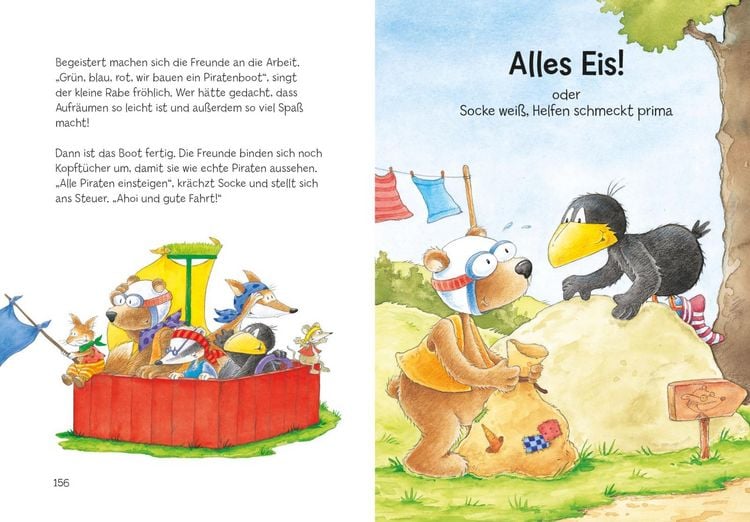 Produktbild: Der kleine Rabe Socke: Noch eine Geschichte, bitte-danke!