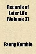 Produktbild: Records of Later Life (Volume 3)