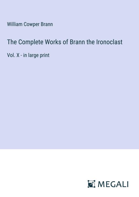 Produktbild: The Complete Works of Brann the Ironoclast