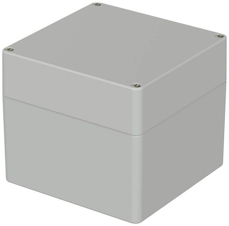 Produktbild: Bopla EUROMAS M 228 VO 02228094 Industrie-Geh&auml;use 122 x 120 x 105 Polycarbonat V0 Lichtgrau (RAL 7035) 1 St.