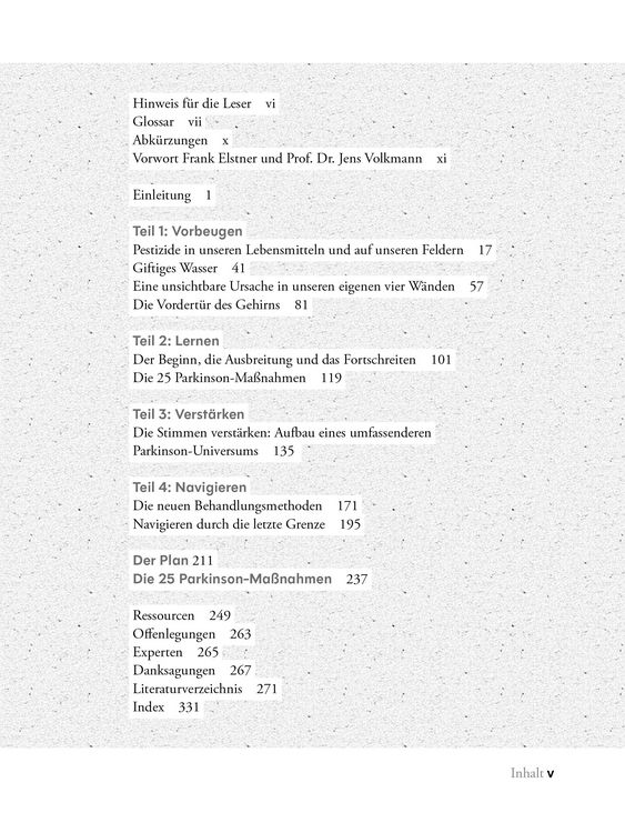 Produktbild: Der Parkinson Plan