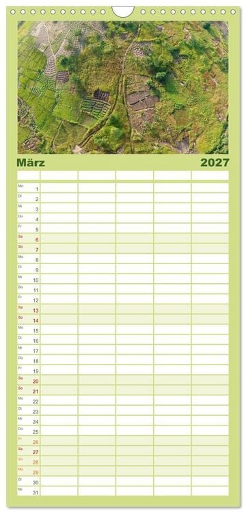 Produktbild: Familienplaner 2027 - Guinea - Das einzigartige Land in Westafrika. mit 5 Spalten (Wandkalender, 21 x 45 cm) CALVENDO