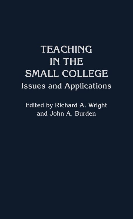 Produktbild: Teaching in the Small College