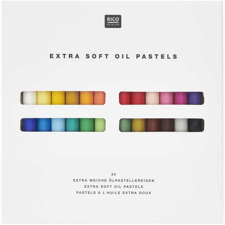 Produktbild: &Ouml;lpastellkreide, 24 Farben
