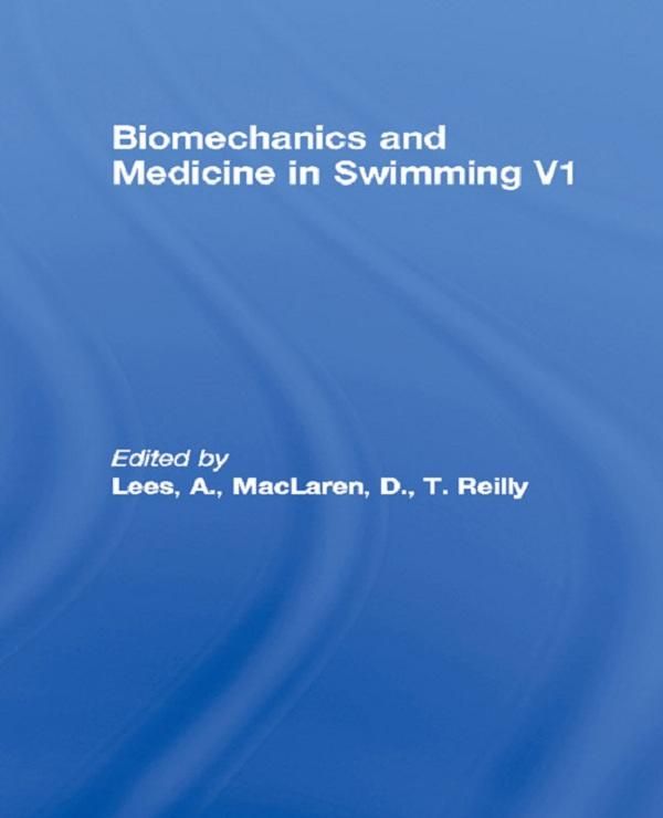 Produktbild: Biomechanics and Medicine in Swimming V1