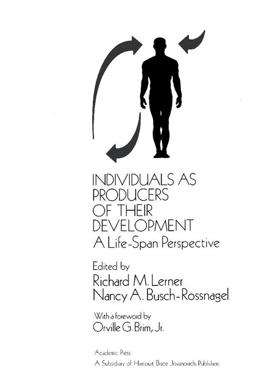 Produktbild: Individuals as Producers of Their Development