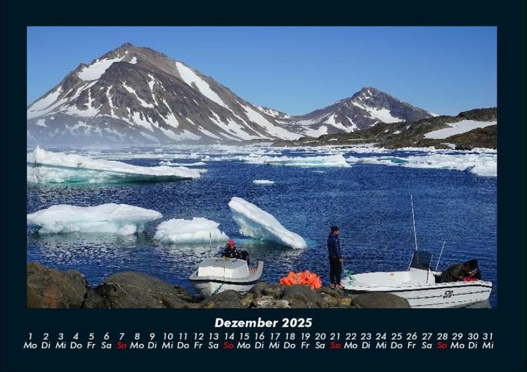 Produktbild: Berglandschaften 2025 Fotokalender DIN A4