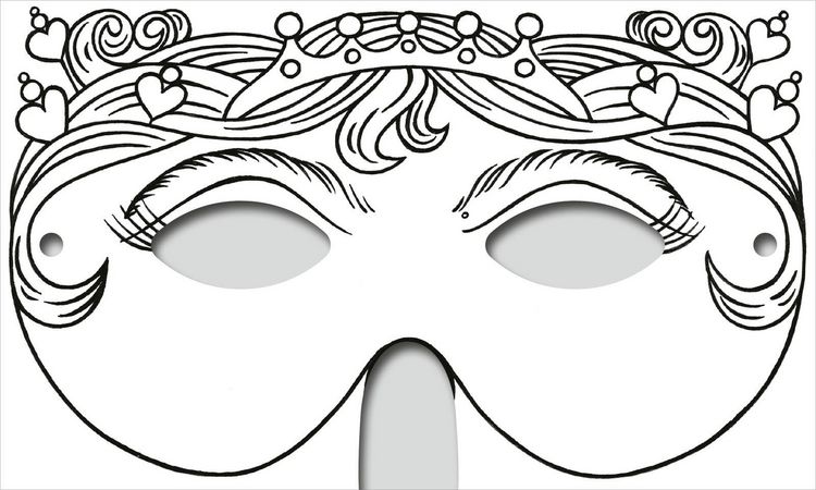 Produktbild: Zauberhafte Masken zum Ausmalen