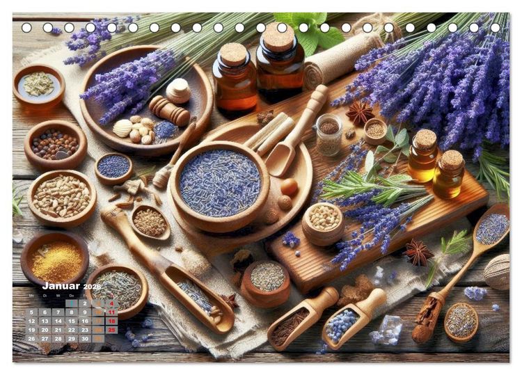 Produktbild: Lavendel f&uuml;r deine Sinne (Tischkalender 2026 DIN A5 quer), CALVENDO Monatskalender