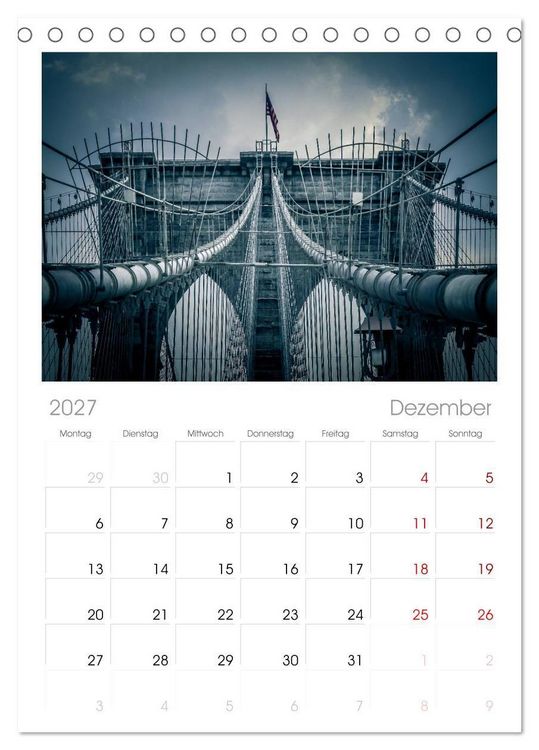 Produktbild: Tischplaner 2027 - New York Shoots (A5 Tischkalender zum Aufstellen) CALVENDO