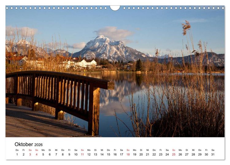 Produktbild: Hopfensee - Riviera des Allg&auml;us (Wandkalender 2026 DIN A3 quer), CALVENDO Monatskalender