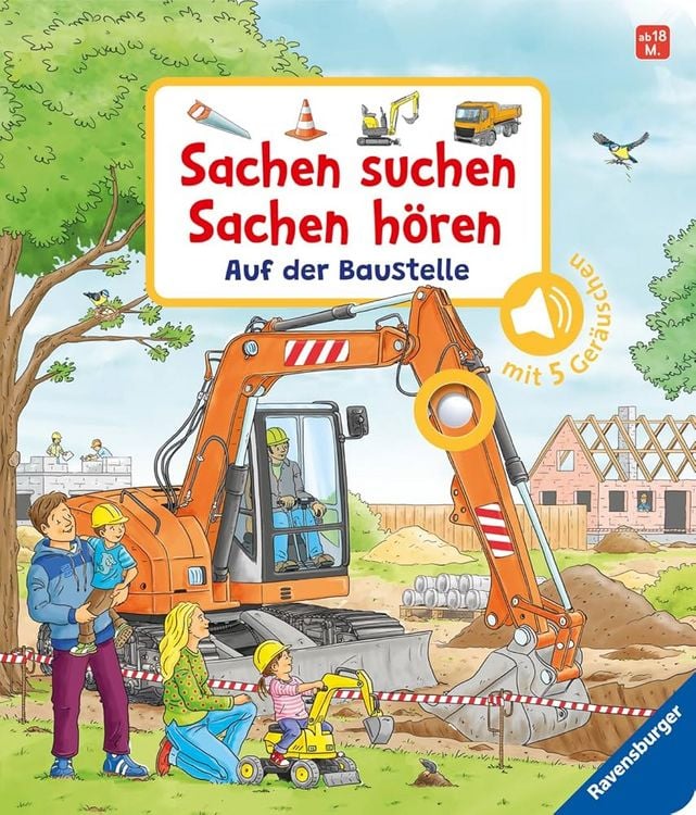 Produktbild: Sachen suchen, Sachen h&ouml;ren: Auf der Baustelle