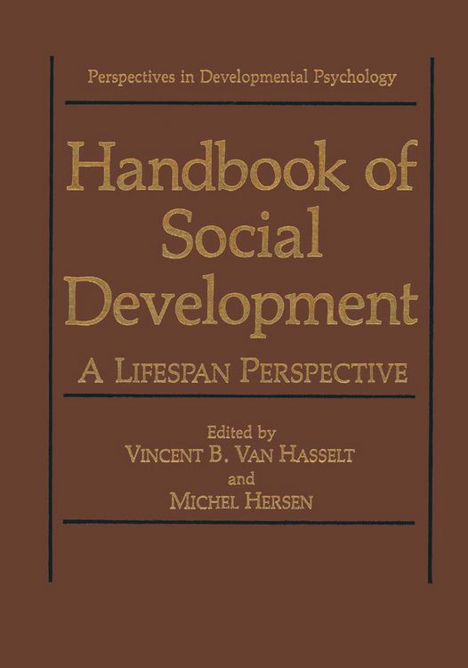 Produktbild: Handbook of Social Development