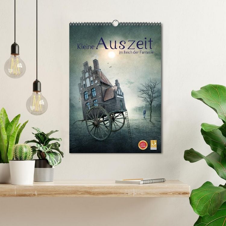 Produktbild: Kleine Auszeit im Reich der Fantasie (Wandkalender 2026 DIN A3 hoch), CALVENDO Monatskalender