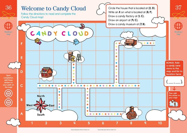 Produktbild: Summer Brain Quest Workbook Between Grades 1 & 2