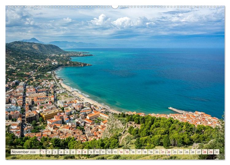Produktbild: Sizilien: Trauminsel im Mittelmeer (hochwertiger Premium Wandkalender 2026 DIN A2 quer), Kunstdruck in Hochglanz