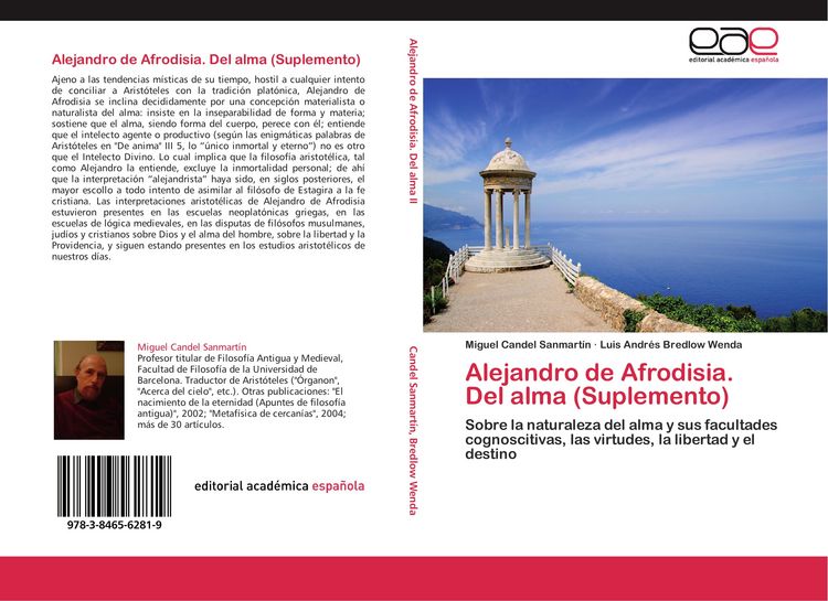Produktbild: Alejandro de Afrodisia. Del alma (Suplemento)
