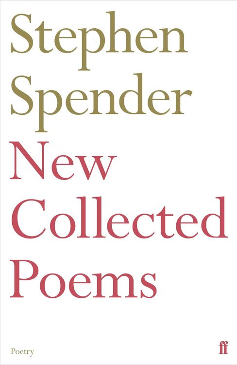 Produktbild: New Collected Poems of Stephen Spender